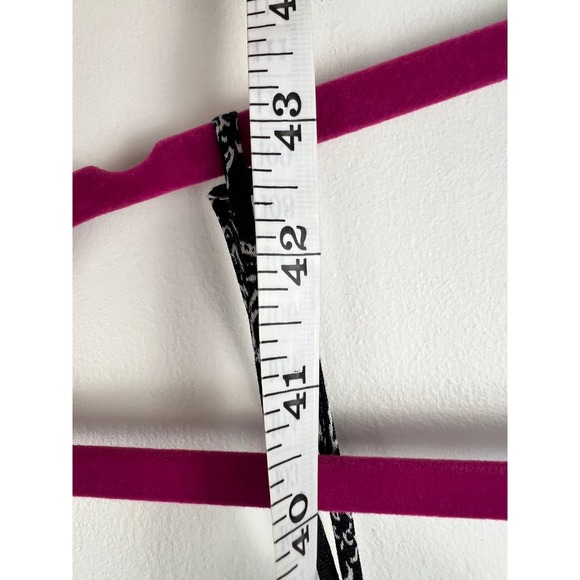 ASTR the Label Black Pineapple Print Spaghetti Strap Sundress XS Linen Blend - Picture 8 of 13